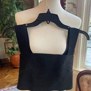 NWT Babaton Black Crop Top Size M